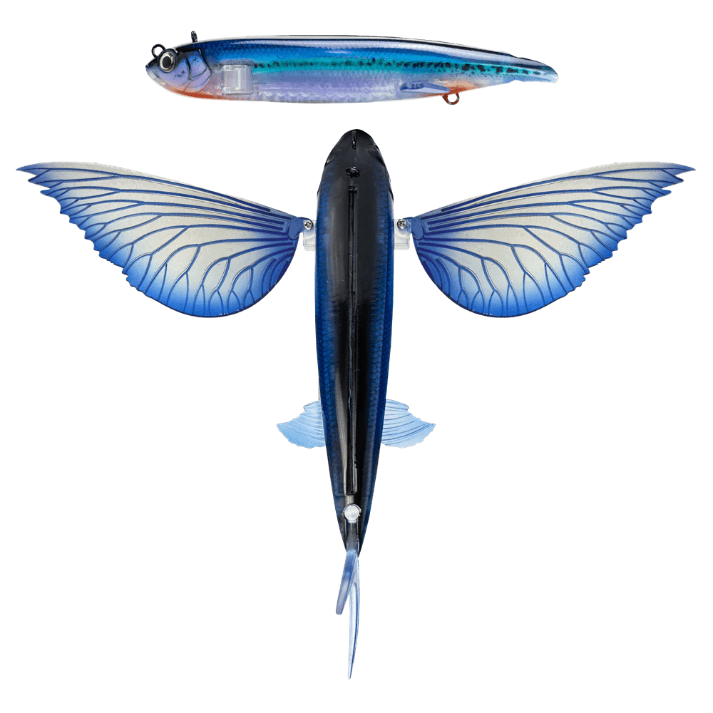 Nomad Design Slipstream Flying Fish Lures - Premium Saltwater Fishing Lures for Tuna, Mahi Mahi & Billfish - Ideal for Offshore Trolling & Big Game Fishing