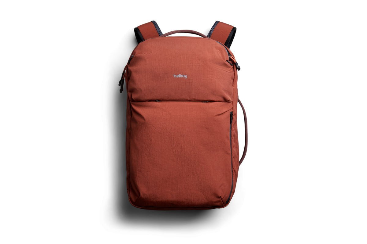 Bellroy Lite Travel Pack 30L - Lightweight Waterproof Backpack for Hiking, Camping & Air Travel | Durable Carry-On Luggage with Laptop Compartment