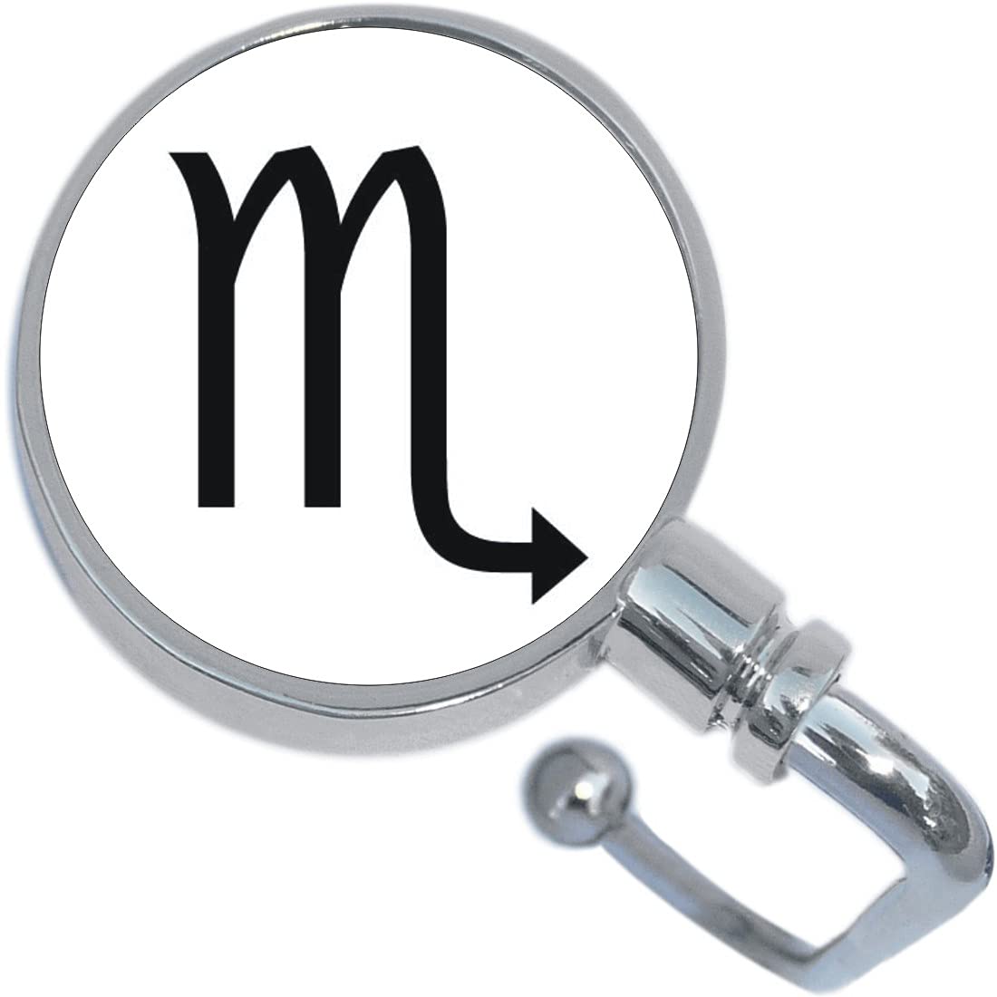 NewCharms Scorpio Zodiac Purse Hanger - Stylish Bag Hook for Handbags, Purses & Backpacks | Perfect for Restaurants, Shopping & Travel Accessories