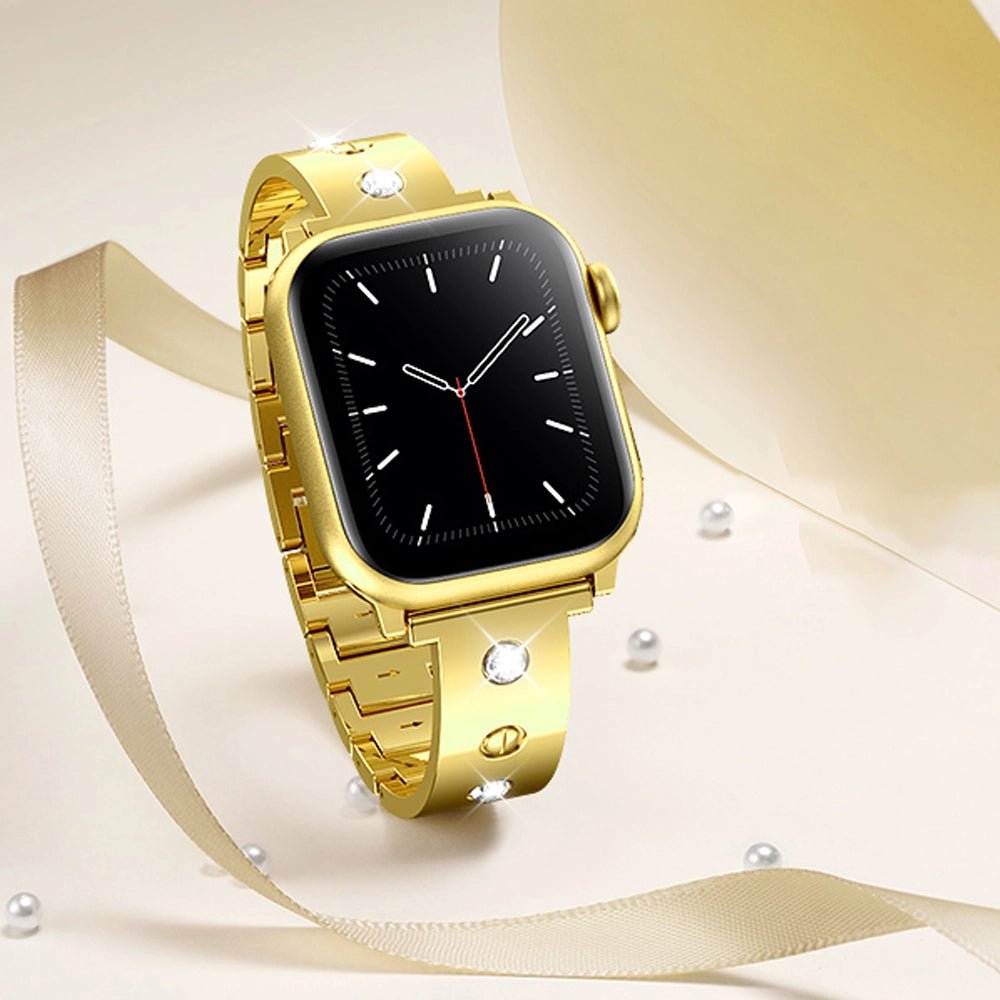 Premium Roselle Apple Watch Band for Women - Soft Silicone Strap, Adjustable Fit, Fashionable Accessory for Workout, Running & Everyday Wear