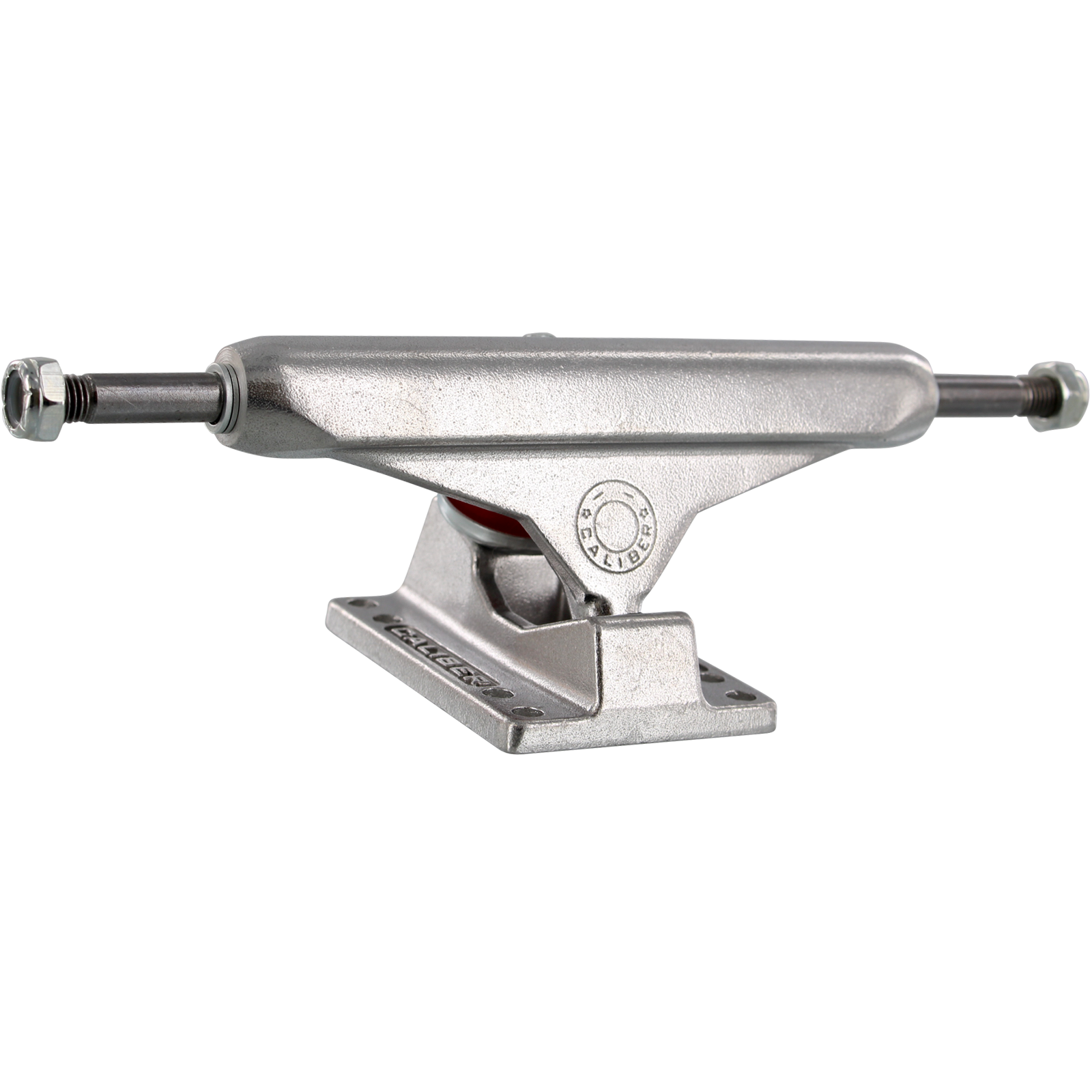 Caliber Street 8.5 Raw Skateboard Trucks (Set of 2) - High Performance Skateboard Parts for Street & Park Riding | Durable Aluminum Alloy Axles for Smooth Grinds & Tricks