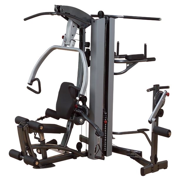 Body Solid Fusion 500 Single Stack Home Gym System - Strength Training Equipment for Full Body Workouts | Perfect for Home Gym, Small Spaces & Personal Fitness Training