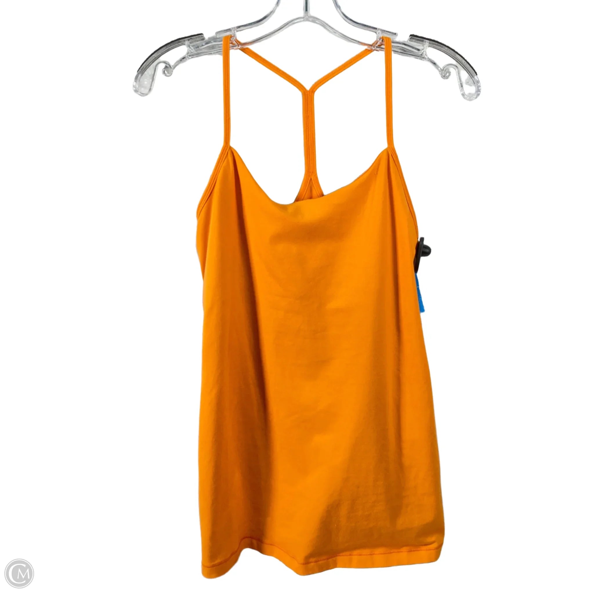 Lululemon Orange Medium Athletic Bra - High Support Workout Sports Bra for Running, Yoga & Gym