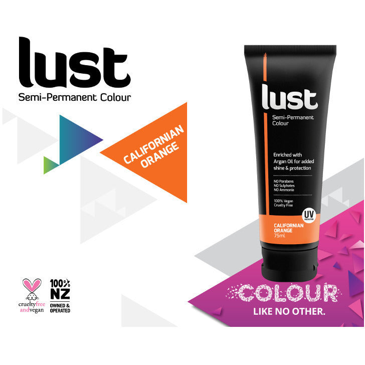 Lust Semi-Permanent Hair Color - Vibrant, Long-Lasting Dye for DIY Home Use & Salon Styling | Perfect for Parties, Cosplay & Creative Hair Makeovers