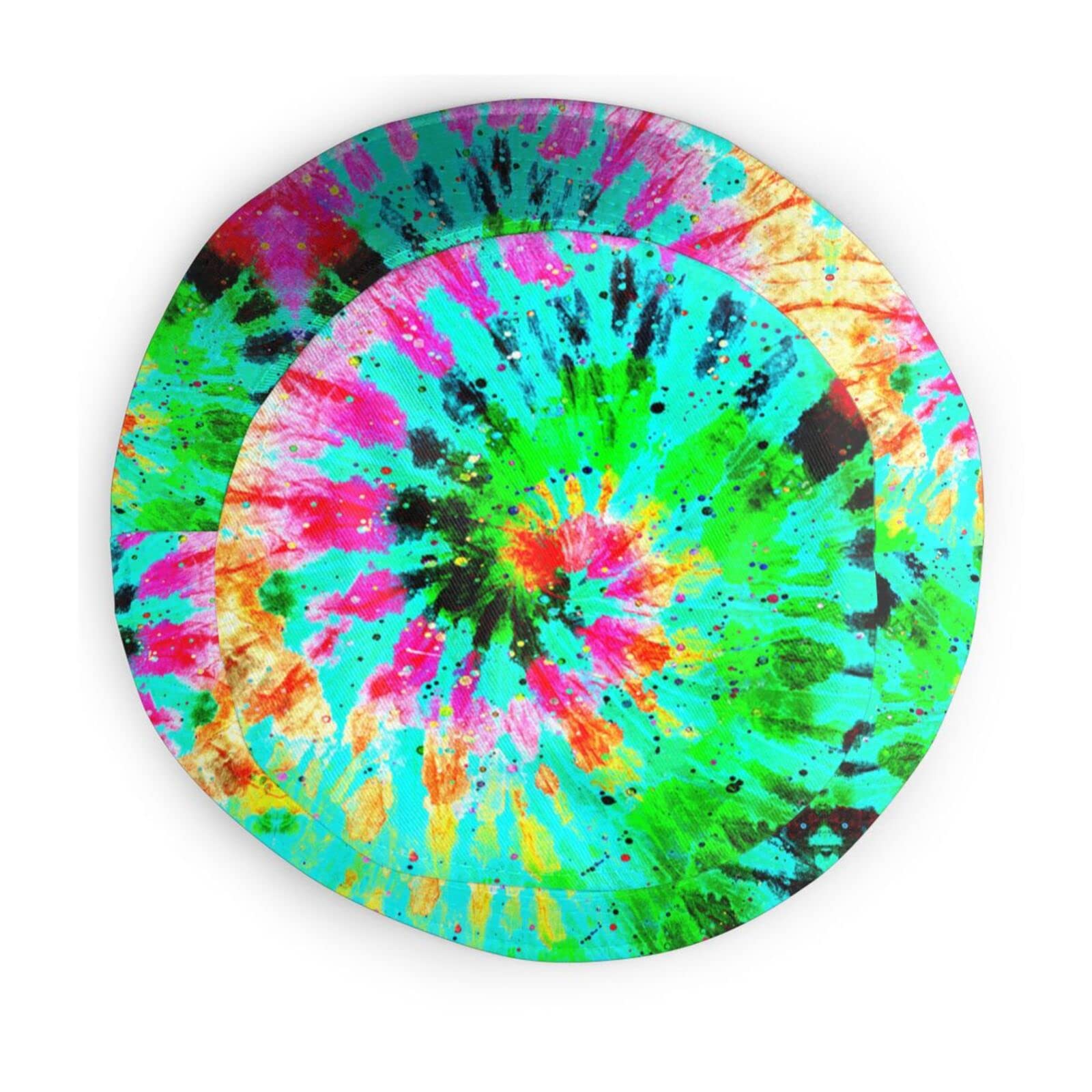 Vibrant Tie Dye Bucket Hat - Colorful Summer Unisex Sun Hat for Beach, Music Festivals & Outdoor Activities