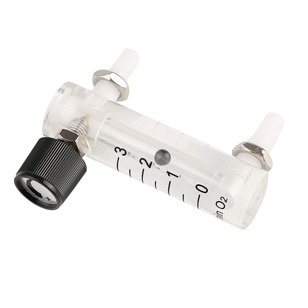 LZQ-2 Gas Flow Meter for Oxygen & Nitrogen - 0-3 LPM Range - Accurate Flow Measurement for Medical, Industrial & Laboratory Use