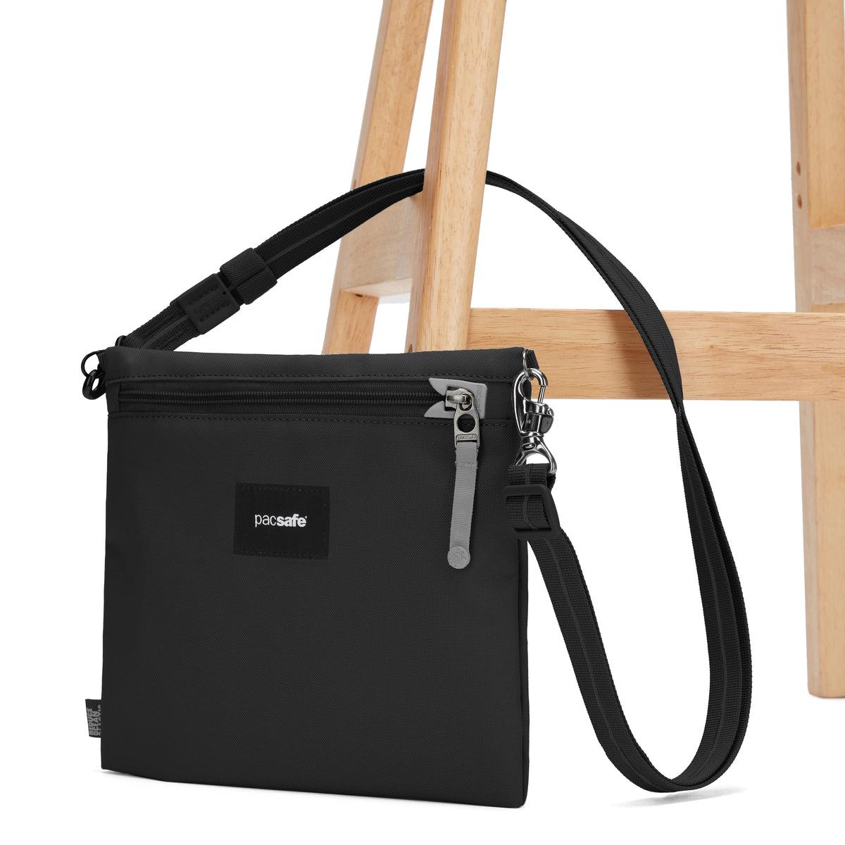 Pacsafe GO Anti-Theft Crossbody Pouch - Secure Travel Bag for Phone, Wallet & Passport - Perfect for Commuting, Sightseeing & Daily Use
