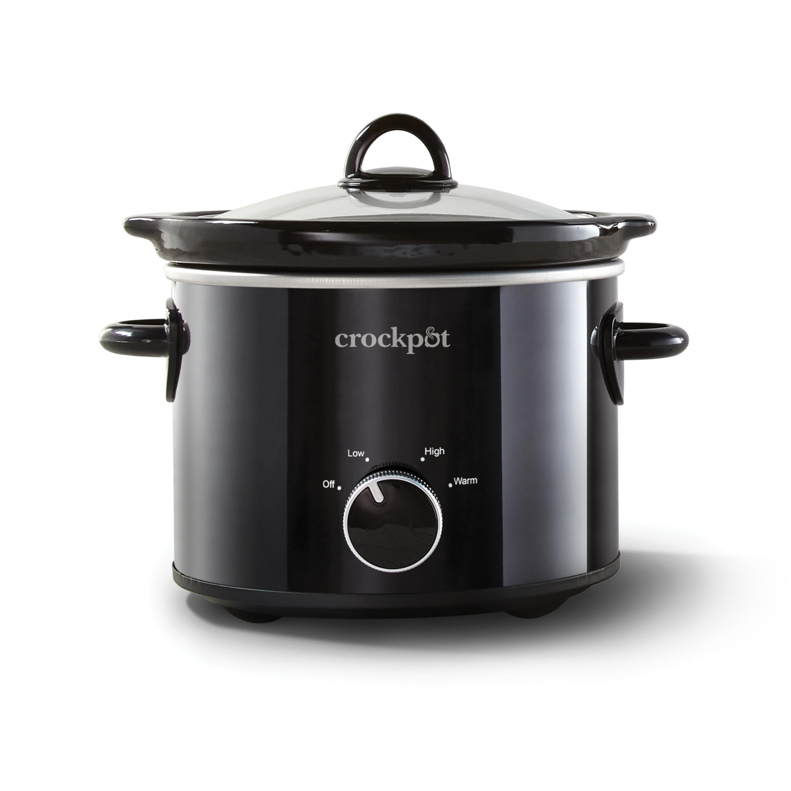 Crockpot® 2-Quart Classic Slow Cooker | Small Slow Cooker for Soups, Stews & Dips | Perfect for Dorms, Offices & Small Kitchens | Black
