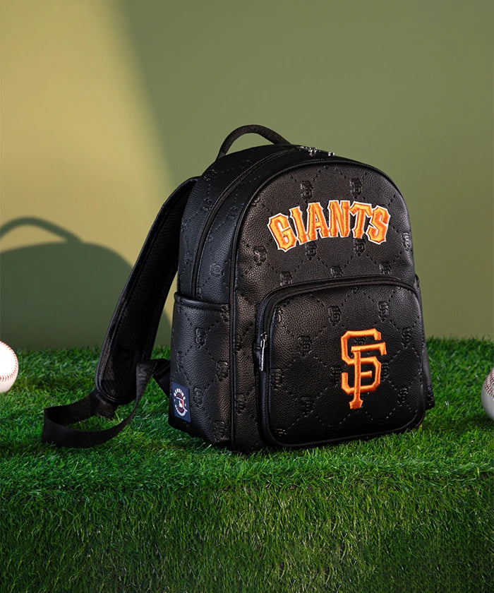 MLB San Francisco Giants Official Licensed Baseball Backpack for Men & Women - Perfect for Games, School & Travel