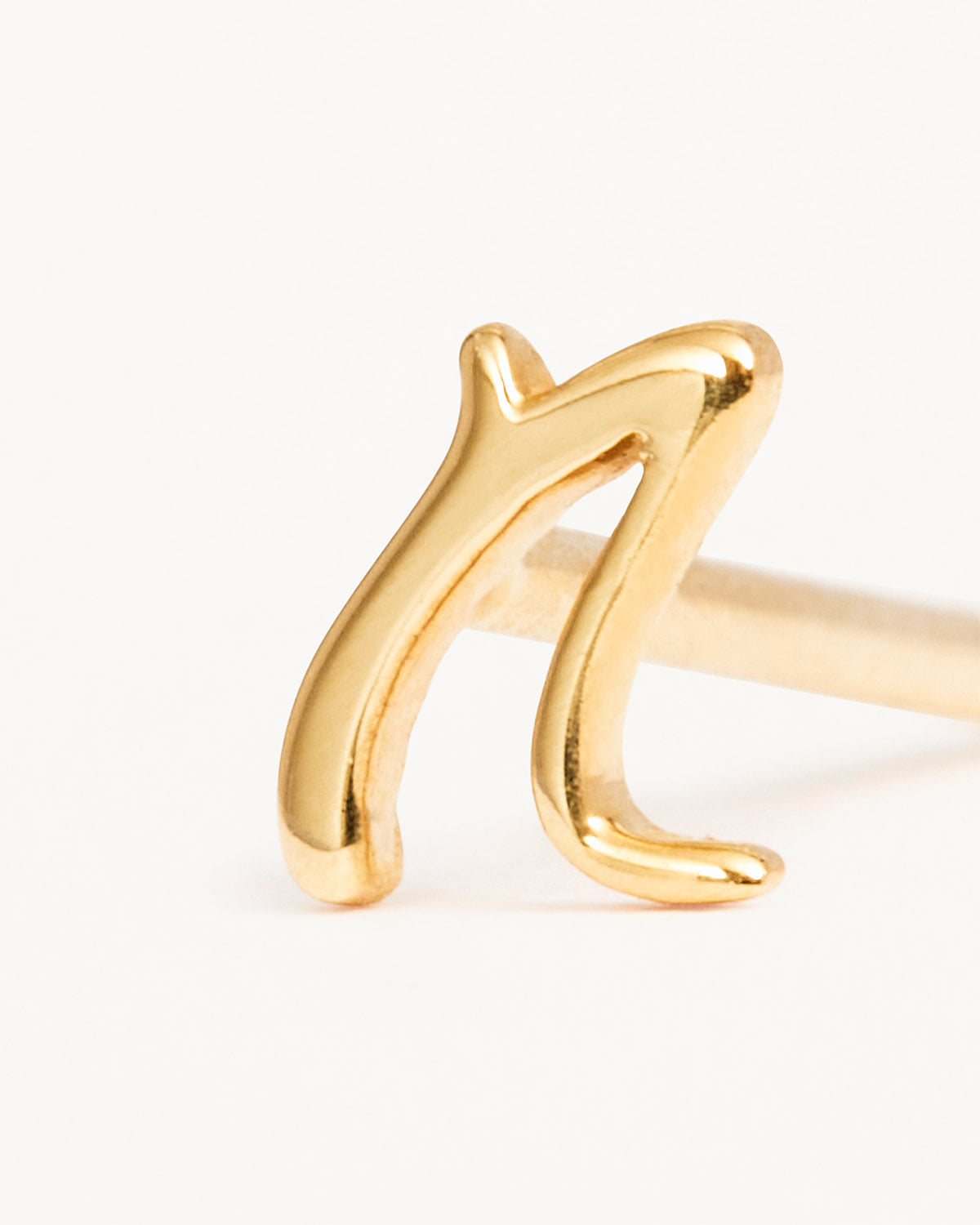14K Solid Gold Love Letter Earrings - Dainty Romantic Jewelry for Women - Perfect Gift for Anniversary, Valentine's Day & Everyday Wear
