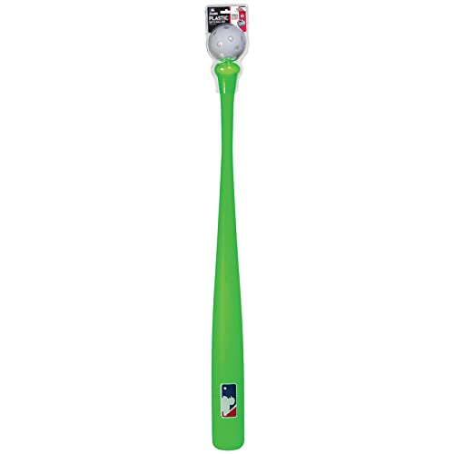 Durable Plastic Ball and Bat Set for Kids - Outdoor Sports Toys for Baseball Practice, Backyard Games, and Family Fun Activities