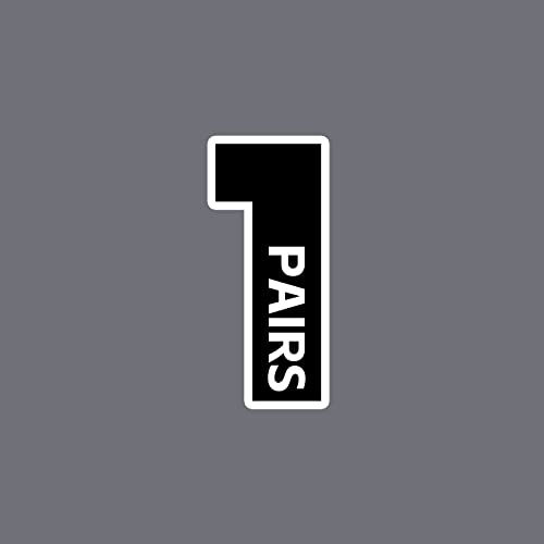 1 Pair Dark Grey