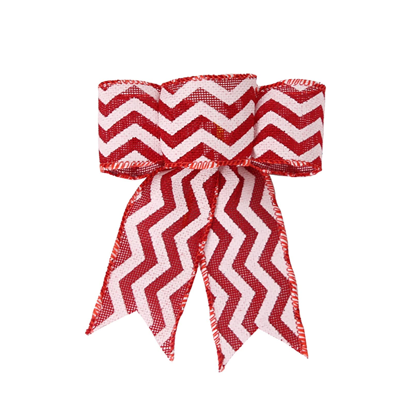Christmas Tree Bows & Wreaths - Linen Decor for Holiday & Fall