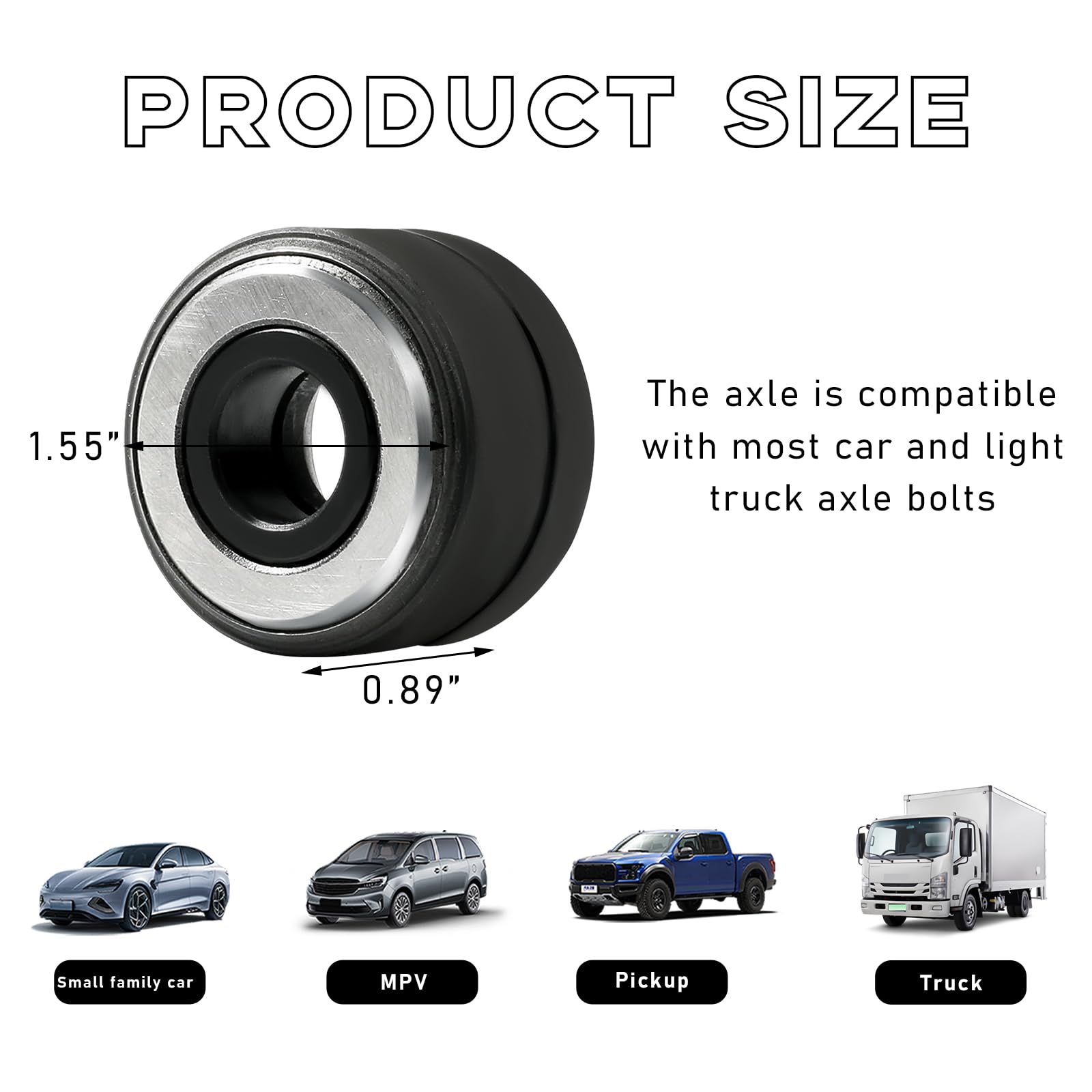 22800 Wheel Stud Installer Tool - Heavy Duty Automotive Wheel Stud Installation Kit for Most Cars & Light-Duty Trucks - Perfect for DIY Repairs, Tire Changes & Auto Maintenance