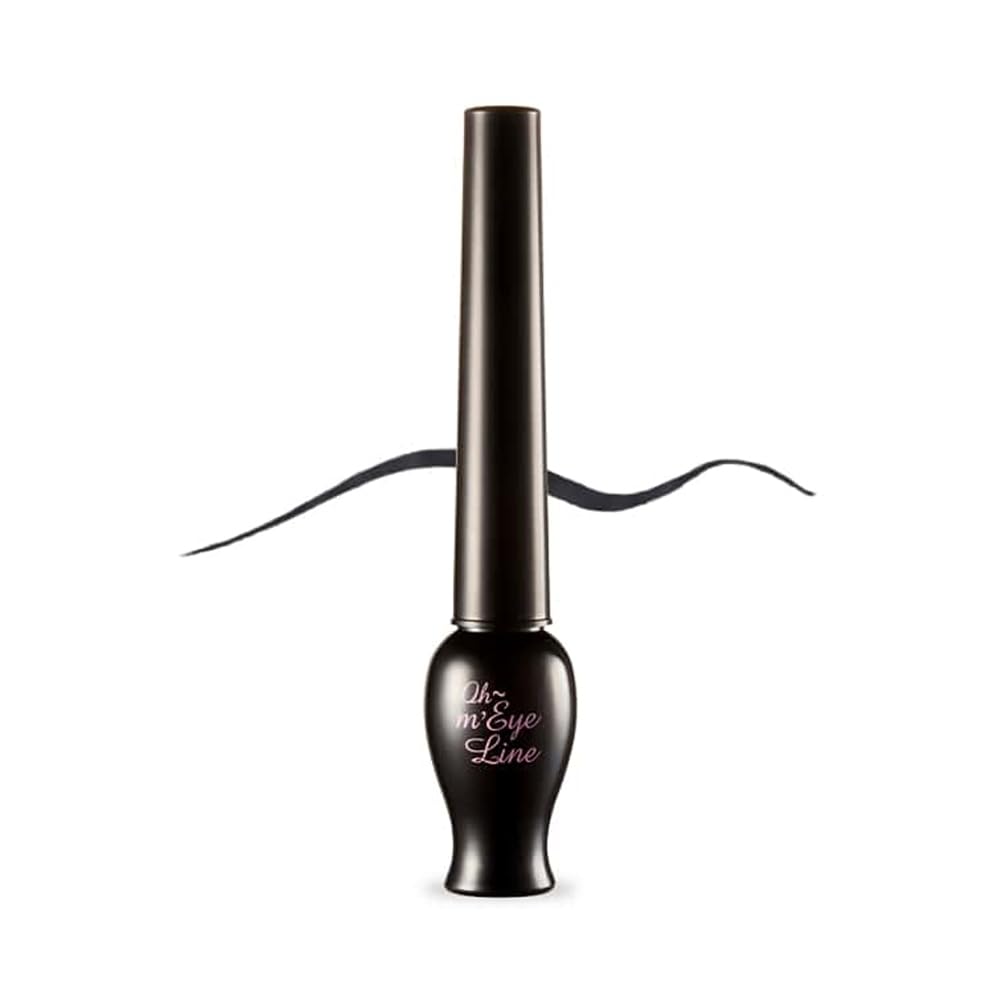ETUDE Intense Liquid Eyeliner - Smudge Proof, Long Lasting for Perfect Eye Makeup