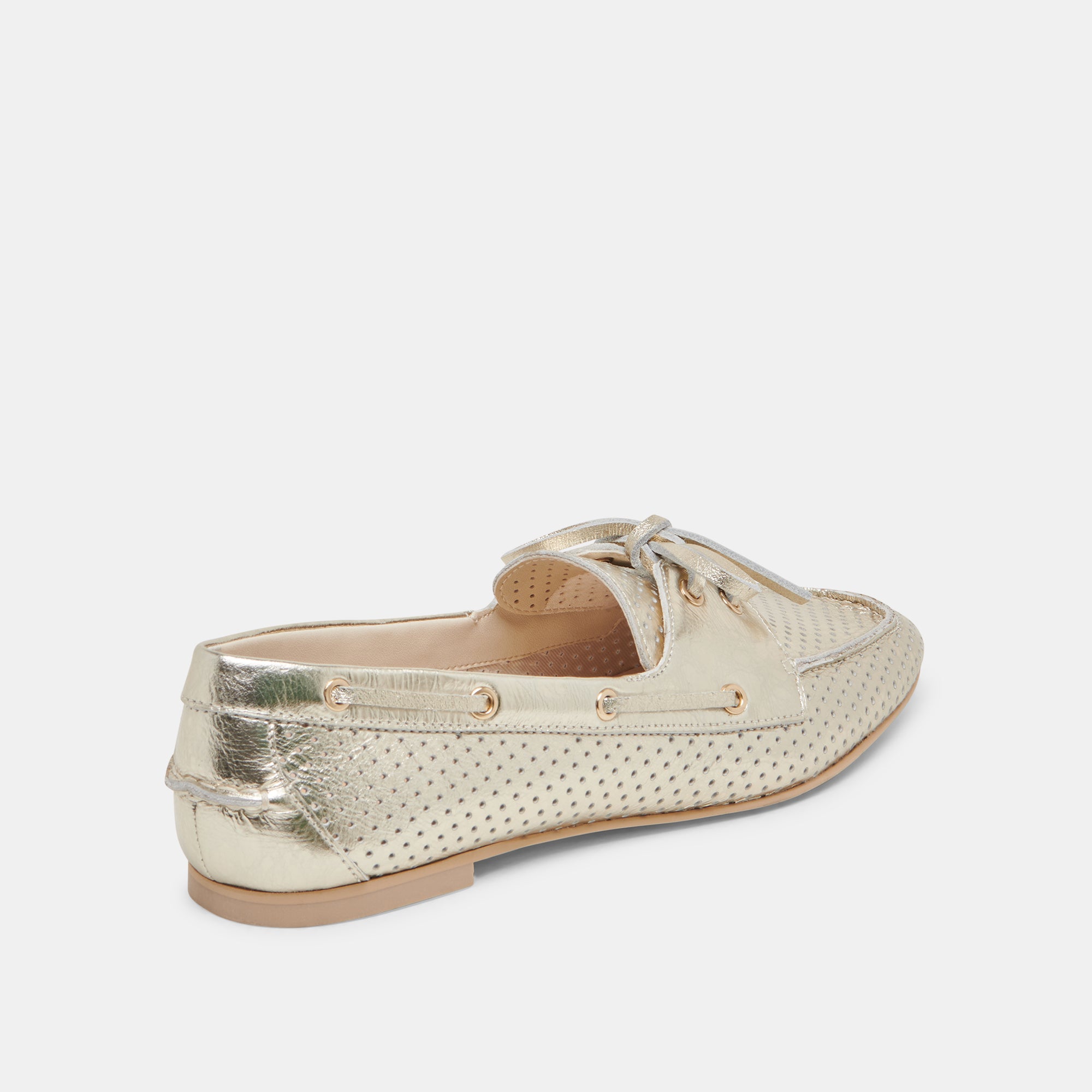 LAKIN PLATINUM PERFORATED LEATHER LOAFERS - Comfortable & Stylish Men's Slip-On Shoes for Business Casual & Office Wear