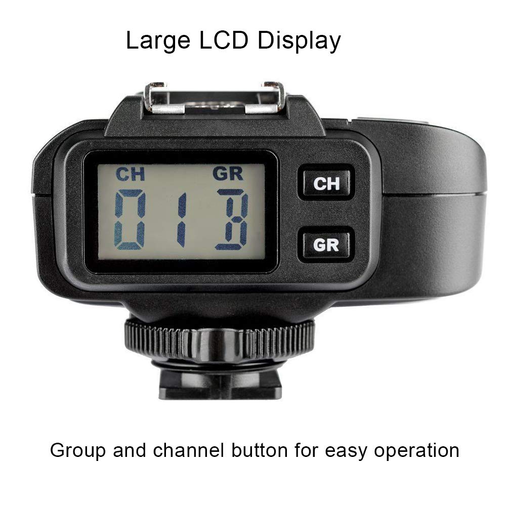 Godox X1R-N 2.4G Wireless Flash Trigger Receiver for Nikon DSLR Cameras - Compatible with Speedlights & Studio Strokes - Perfect for Portrait, Wedding & Event Photography