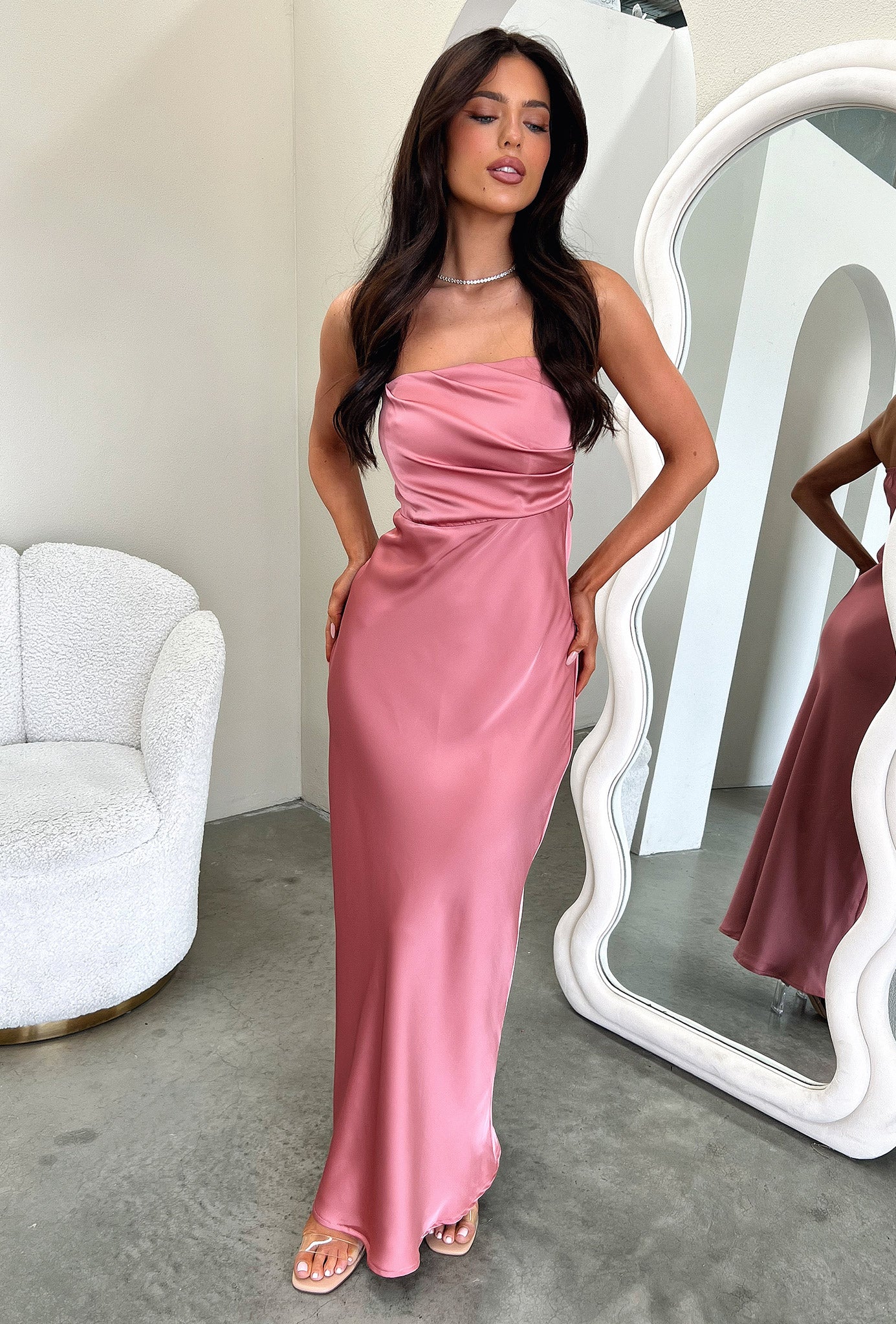 Elio Dress - Elegant Rose Floral Summer Maxi Dress for Women | Perfect for Beach Vacations, Weddings & Date Nights