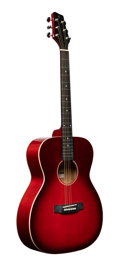 Stagg SA35 A-TR 6-String Acoustic Guitar for Beginners & Professionals - Right-Handed Design with Spruce Top & Mahogany Back - Perfect for Live Performances, Studio Recording & Home Practice