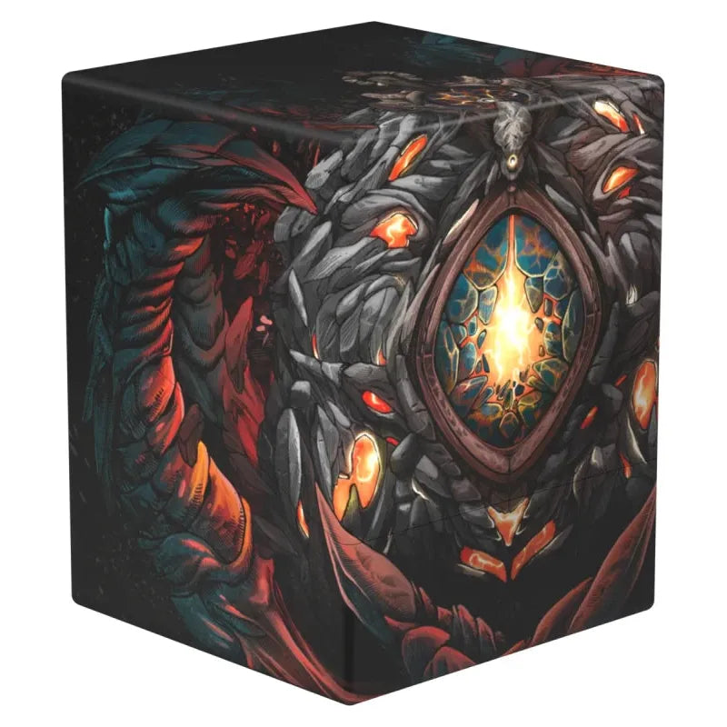 Boulder 100+ RTE Deck Box - Tarkir Dragonstorm: Mox Jasper - Premium MTG Card Storage for Collectors & Players - Perfect for Game Nights & Tournaments