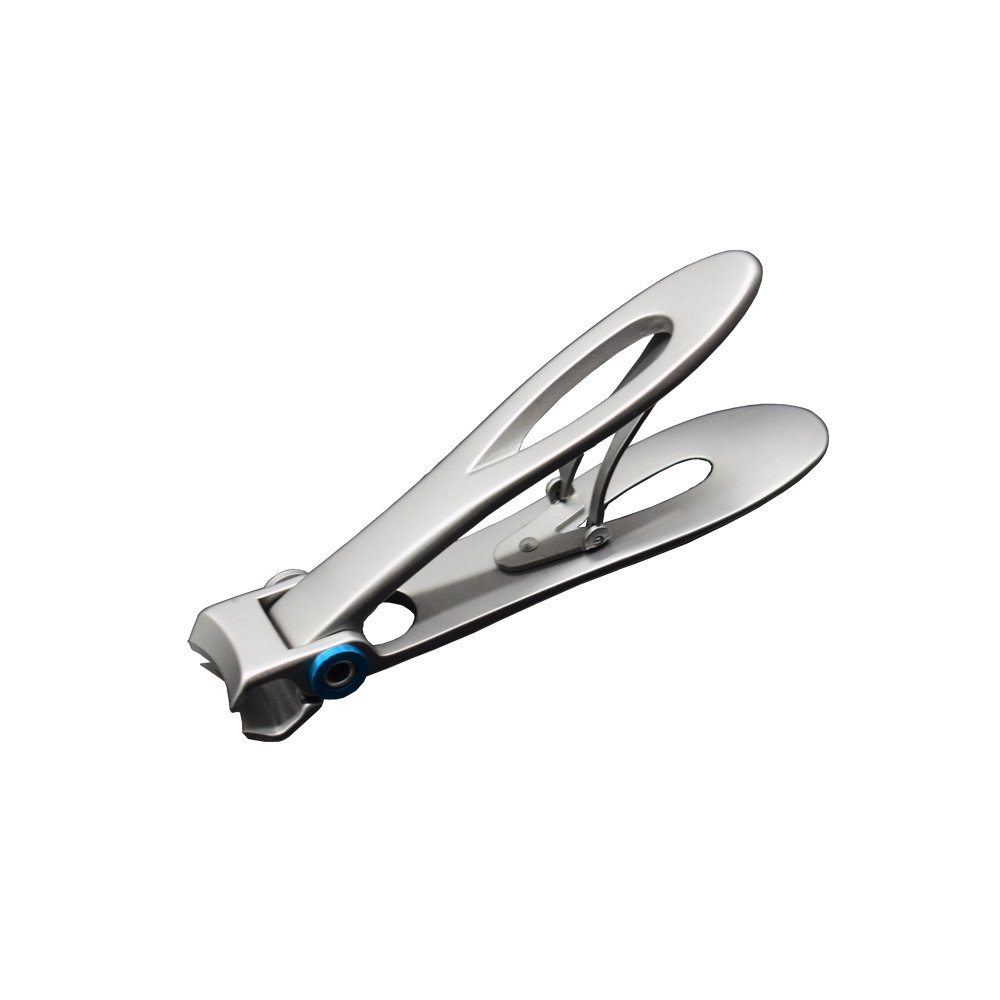 Premium 15mm Wide Jaw Stainless Steel Toenail Clippers for Thick Nails - Heavy Duty, Gunmetal Finish - Ideal for Men, Women & Seniors with Tough Nails - Perfect for Home, Travel & Pedicure Care
