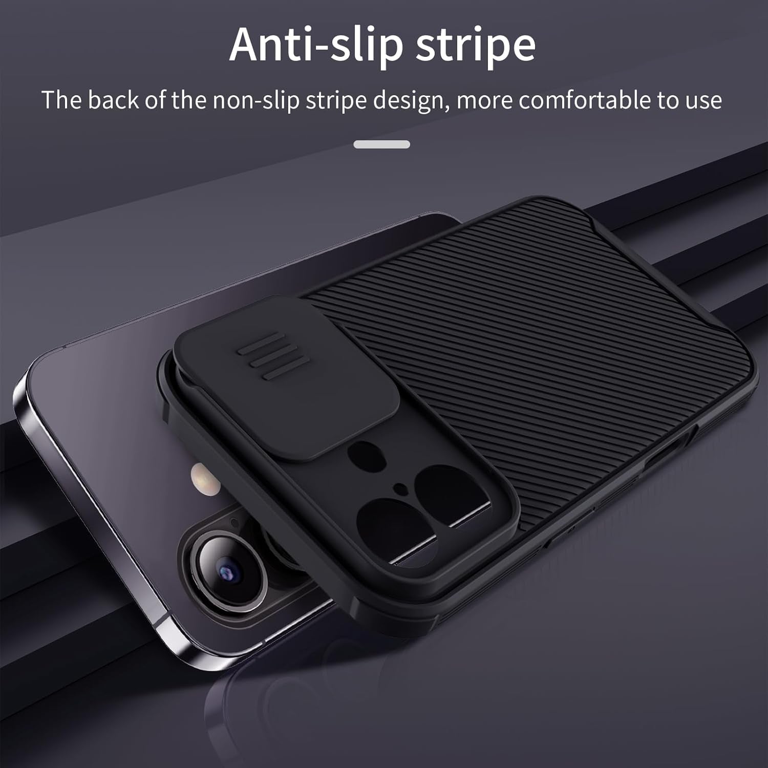 iPhone 16 Plus Case with Slide Camera Cover & MagSafe Compatibility - Protective Phone Cover for Work, Travel, and Everyday Use