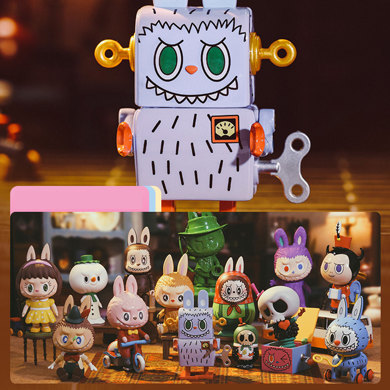 LABUBU The Monsters Series Collectible Blind Box Toy - Cute Mystery Figure for Display, Gifts & Collection (Perfect for Anime Fans, Party Favors & Surprise Gifts)