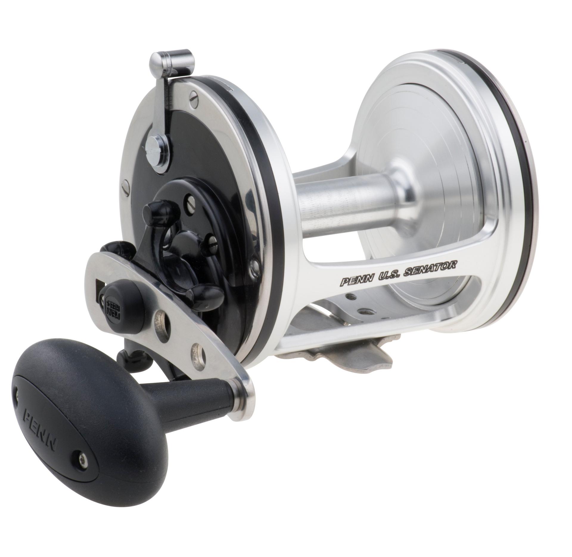US Senator® Conventional Fishing Reel - Saltwater & Freshwater Spinning Reel for Surf, Pier & Boat Fishing | Durable Marine-Grade Construction for Anglers