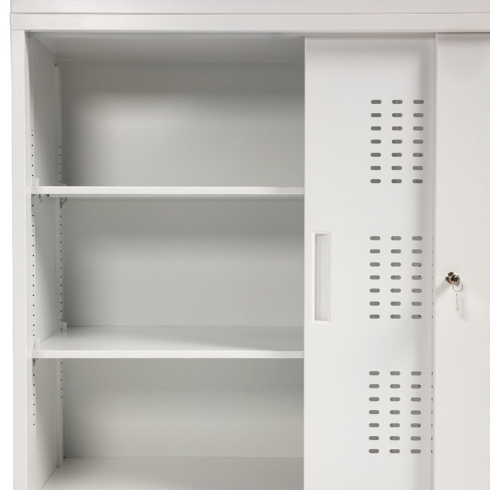 Mobel Milano 1600W x 1020H Sliding Storage Cabinet - Modern Home Organization Solution for Bedroom, Living Room & Office