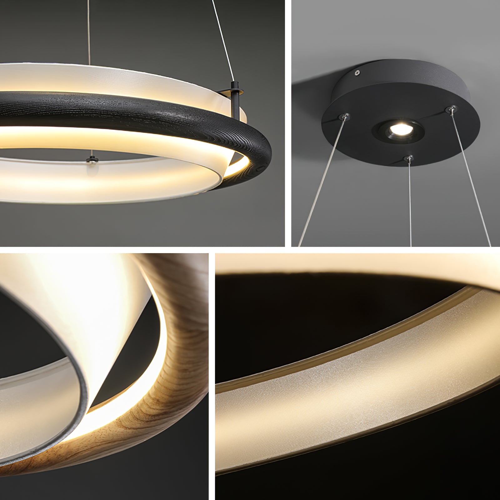 Archelo Modern Pendant Light - Sleek Hanging Fixture for Kitchen Island, Dining Room & Bedroom Lighting