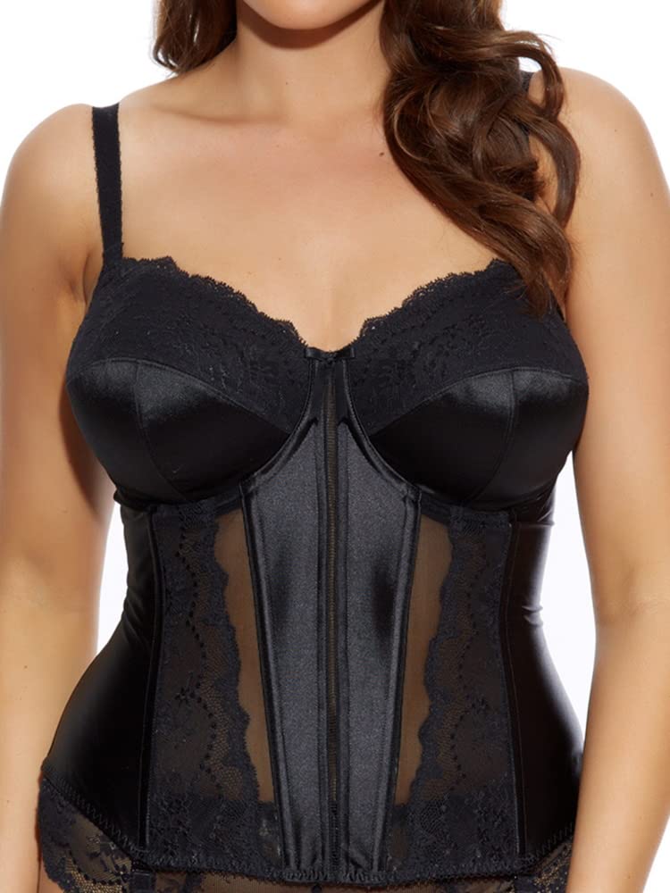 Elomi Women's Longline Bra - Full Coverage Underwire Support for Plus Size - Perfect for Everyday Comfort & Special Occasions