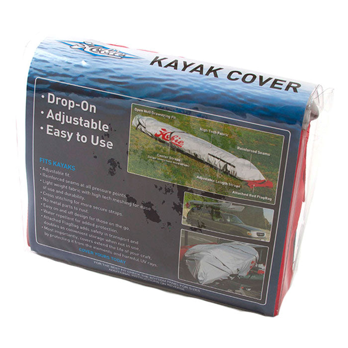 Hobie Universal Fit Kayak Cover - Waterproof & UV-Resistant Protection for Kayaks - Perfect for Outdoor Storage & Transport