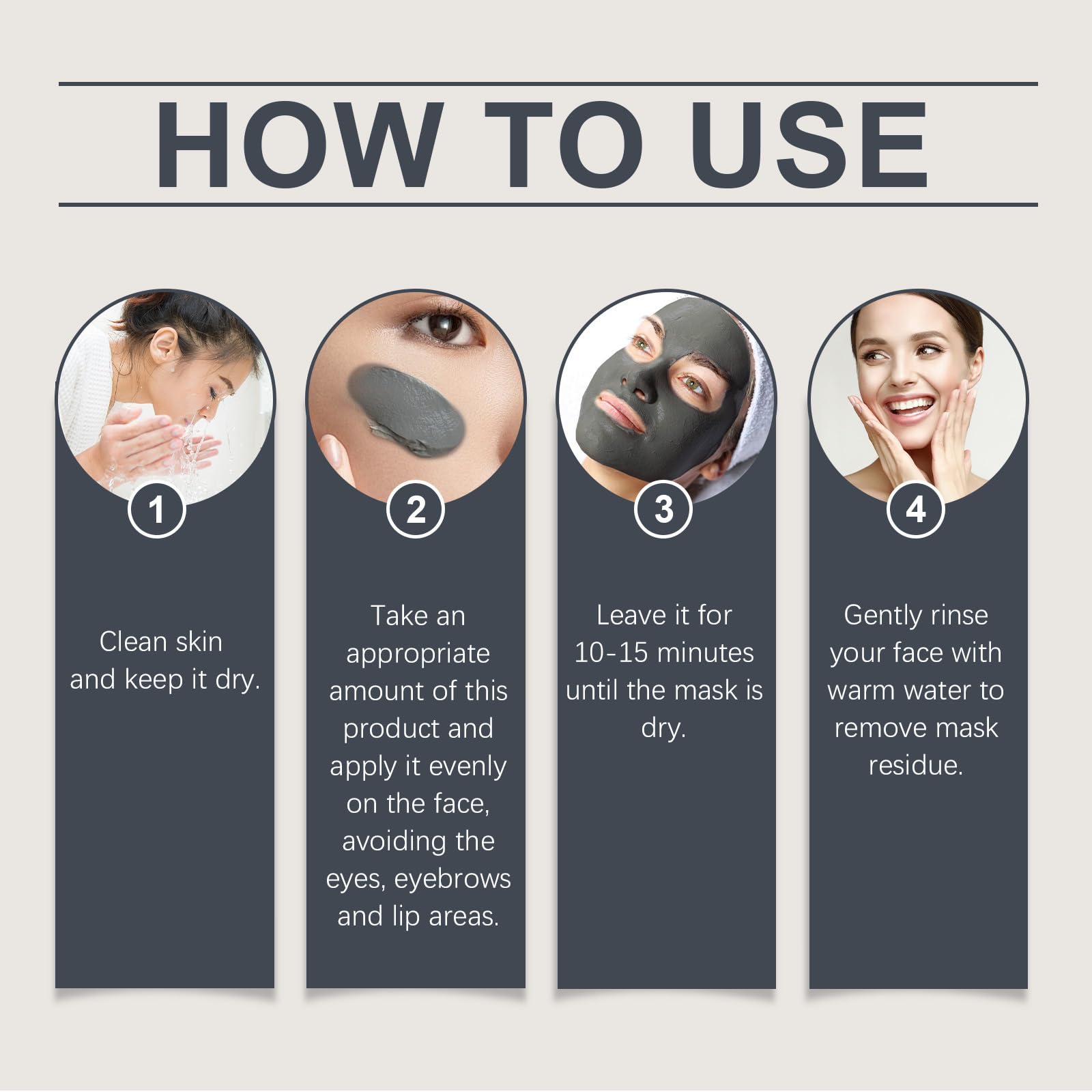 Boryeong Mud Mask for Deep Cleansing & Hydration - Korean Clay Face Mask with Purifying & Moisturizing Benefits (1 Pack) | Perfect for Acne Treatment, Blackhead Removal & Spa Day Skincare Routine