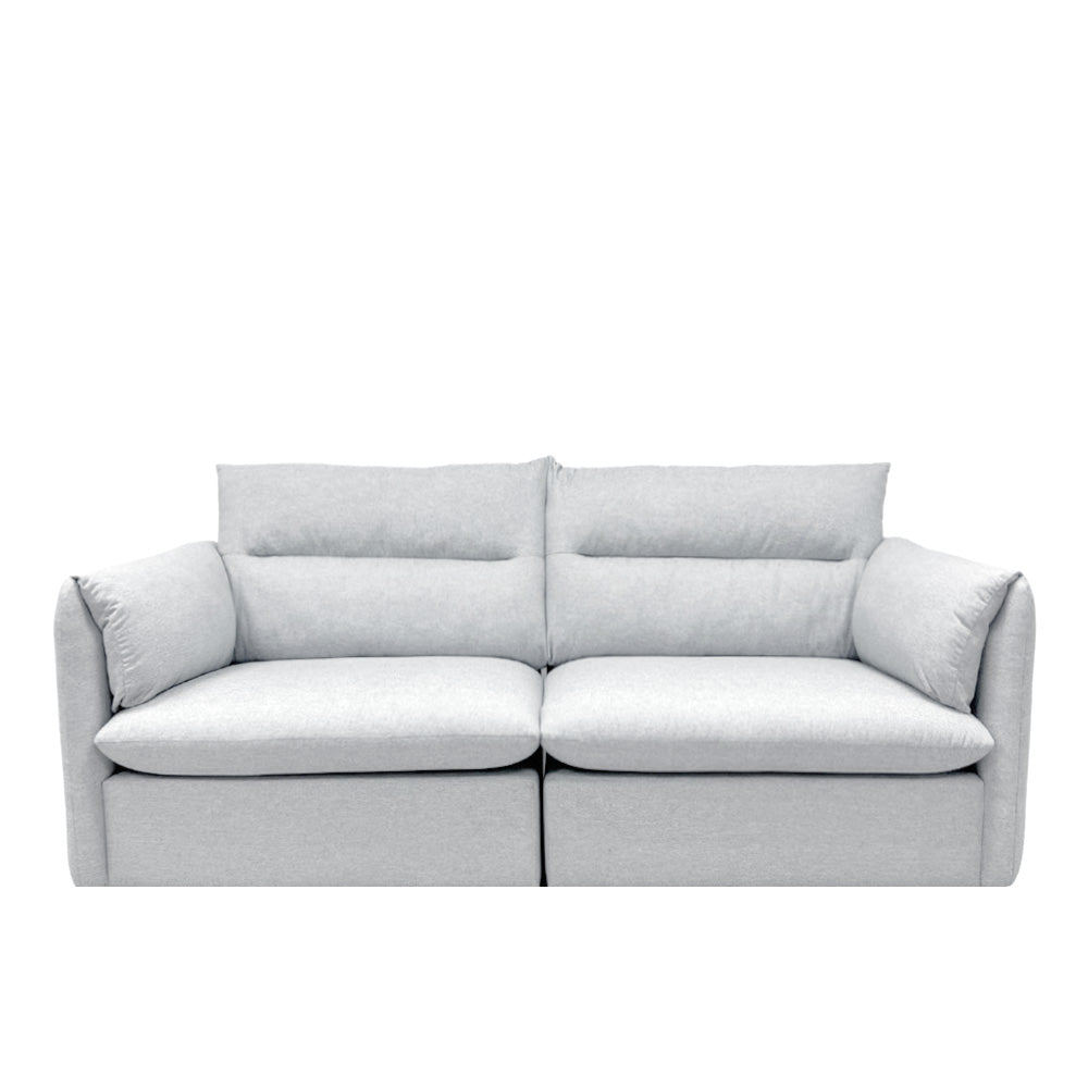 Nathan 3-Seater Modular Sofa with EcoClean Fabric | Modern Living Room Furniture for Small Spaces & Apartments