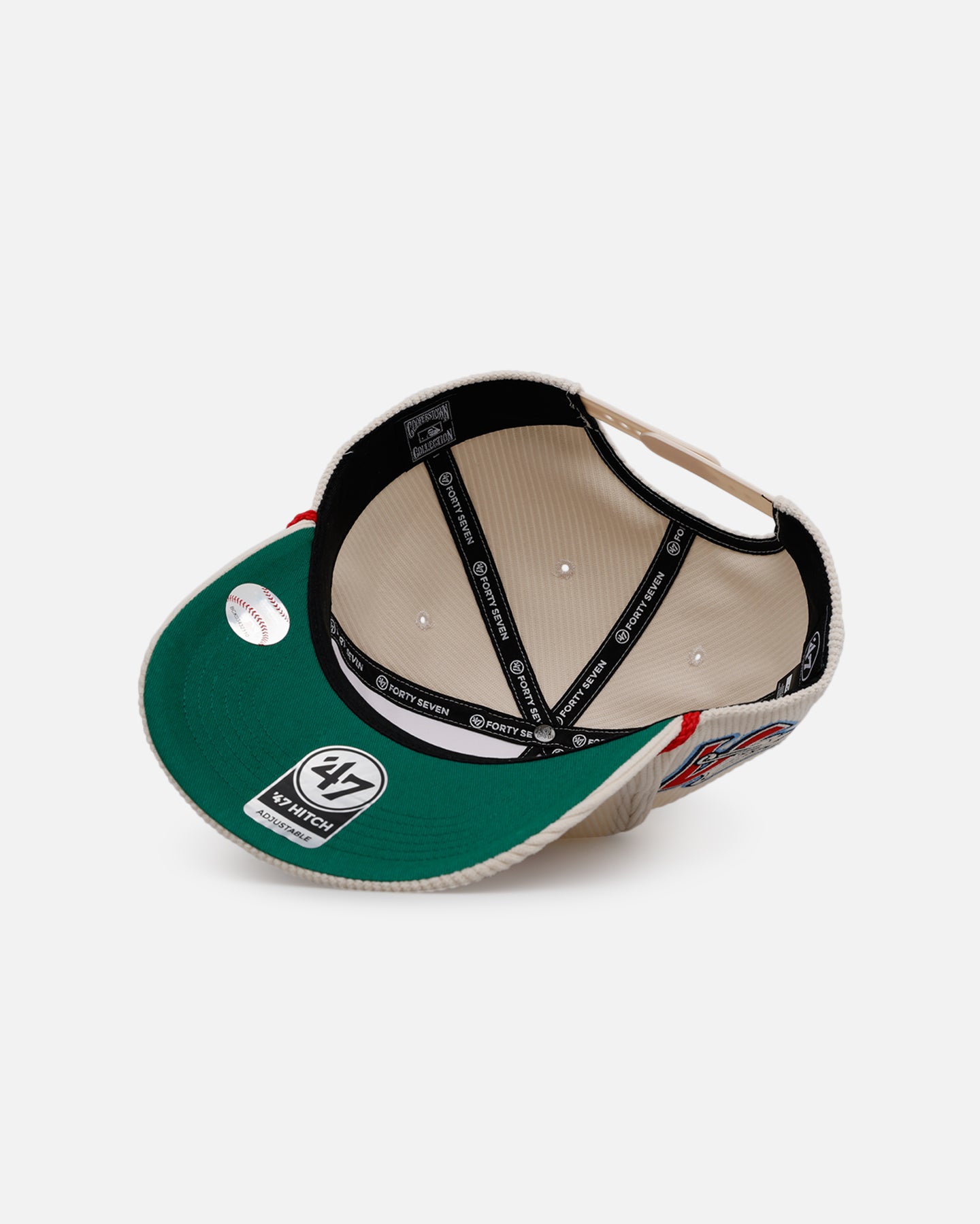 47 Brand Anaheim Angels 'Natural Script' Premium Corduroy Snapback Hat - Official MLB Licensed Baseball Cap for Men & Women - Perfect for Sports Fans, Casual Wear and Game Day Outfits