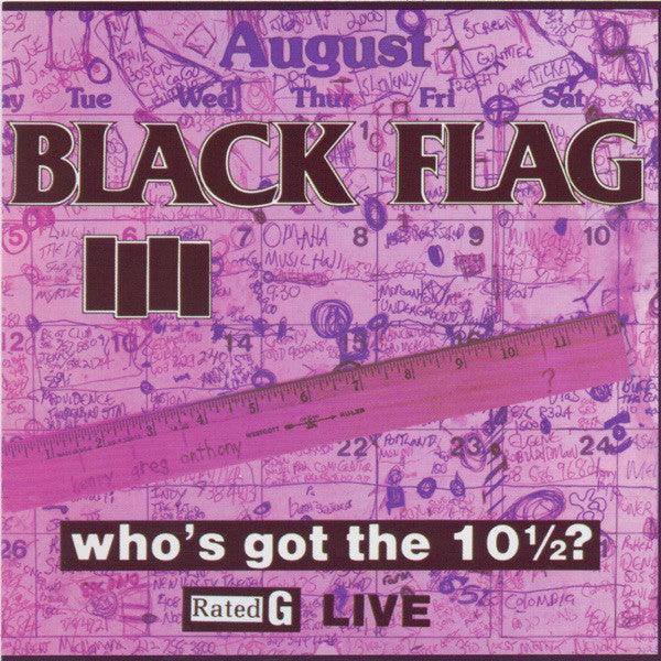 Black Flag - Who's Got The 10½? Punk Rock Vinyl Record - Perfect for Music Collectors & Punk Enthusiasts - Great for Home Listening & Record Collections