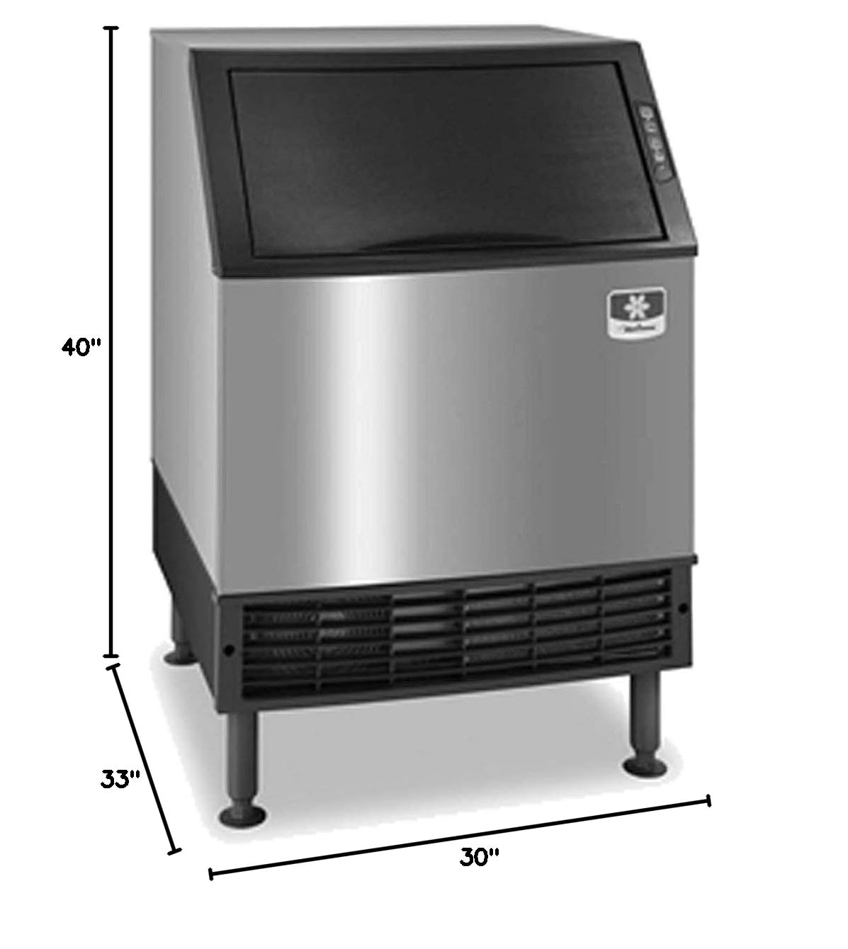 Manitowoc Commercial Undercounter Ice Maker - High-Capacity, Energy-Efficient Ice Machine for Restaurants, Bars & Offices