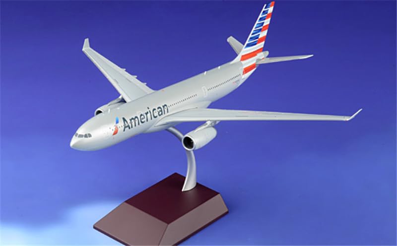 GeminiJets American Airlines A330-200 N290AY Diecast Aircraft Model 1/200 Scale with Display Stand - Limited Edition Collectible for Aviation Enthusiasts & Home Office Decor