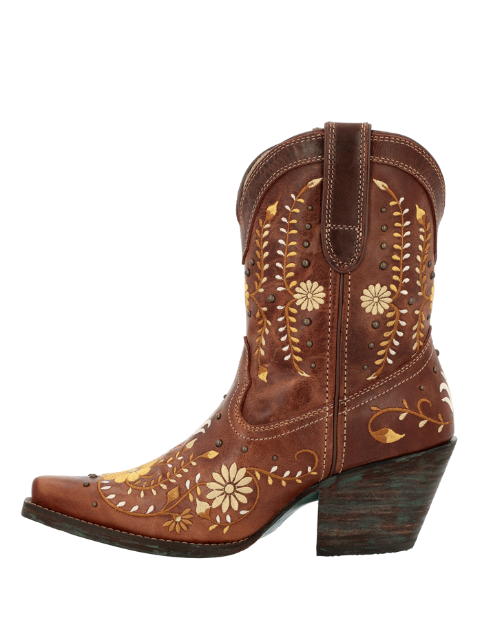 Durango DRD0439 Women's Crush Western Boot - Golden Wildflower Design for Cowgirl Fashion & Country Dancing