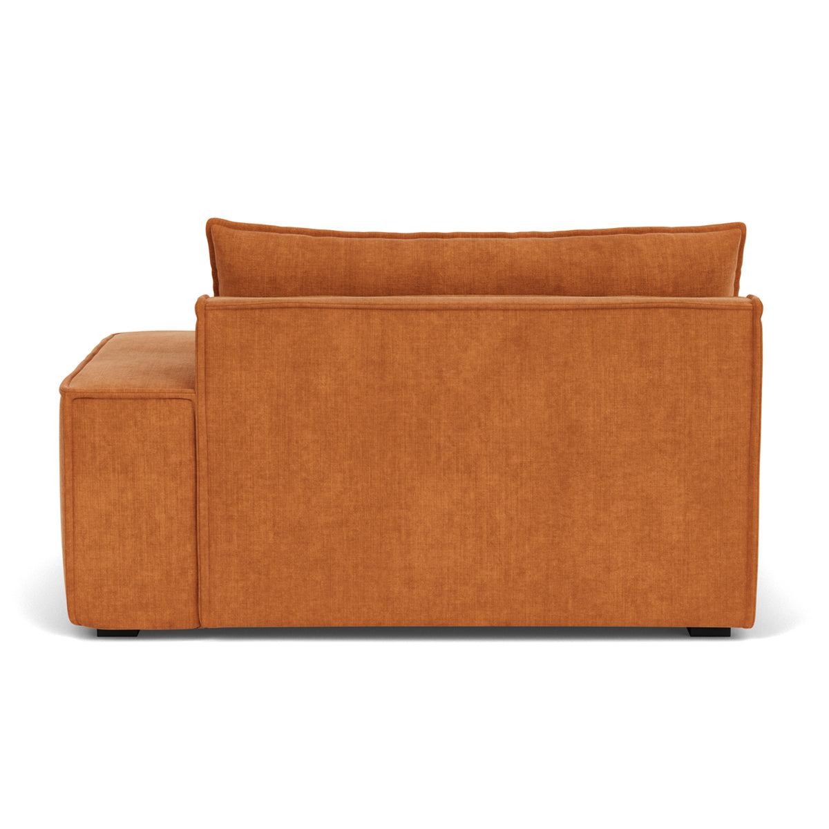 Daphne Fabric 1-Seater Right Arm Modular Sofa - Compact Modern Living Room Furniture for Small Spaces & Apartments