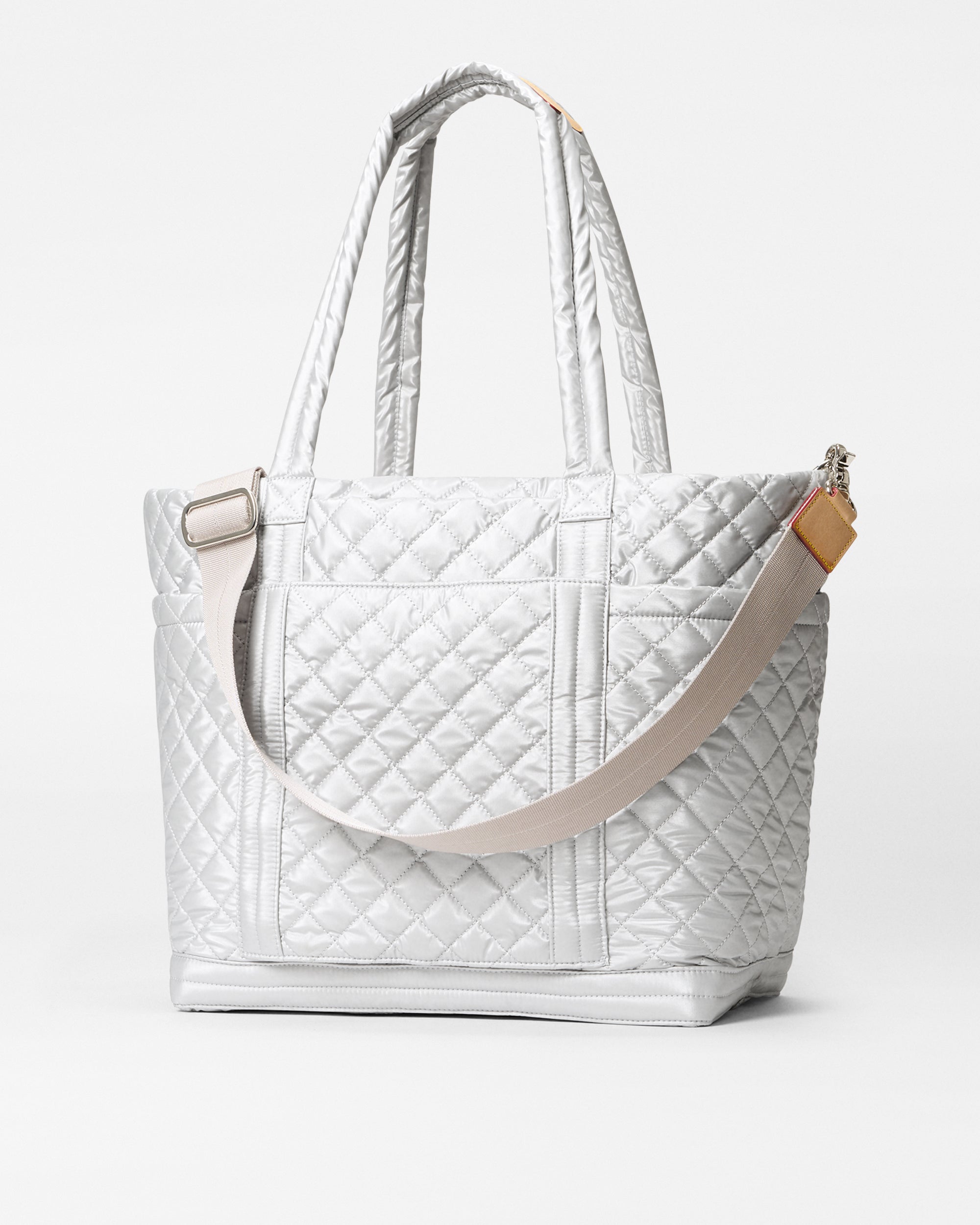 MZ Wallace Large Empire Tote Bag - Premium Nylon Handbag for Women, Spacious Work Tote with Zip Top, Lightweight & Durable - Perfect for Office, Travel & Everyday Use