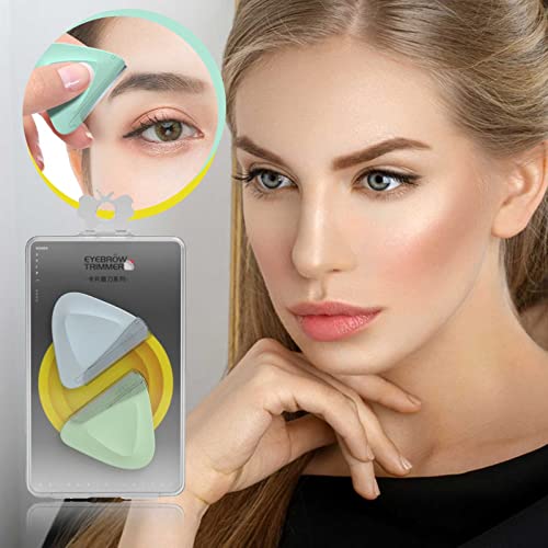 Pimple Popping Eyebrow Razors - Lightweight & Convenient Hair Trimmers for Eyebrows & Face - Skin Firming Tool for At-Home Grooming & Beauty Routine