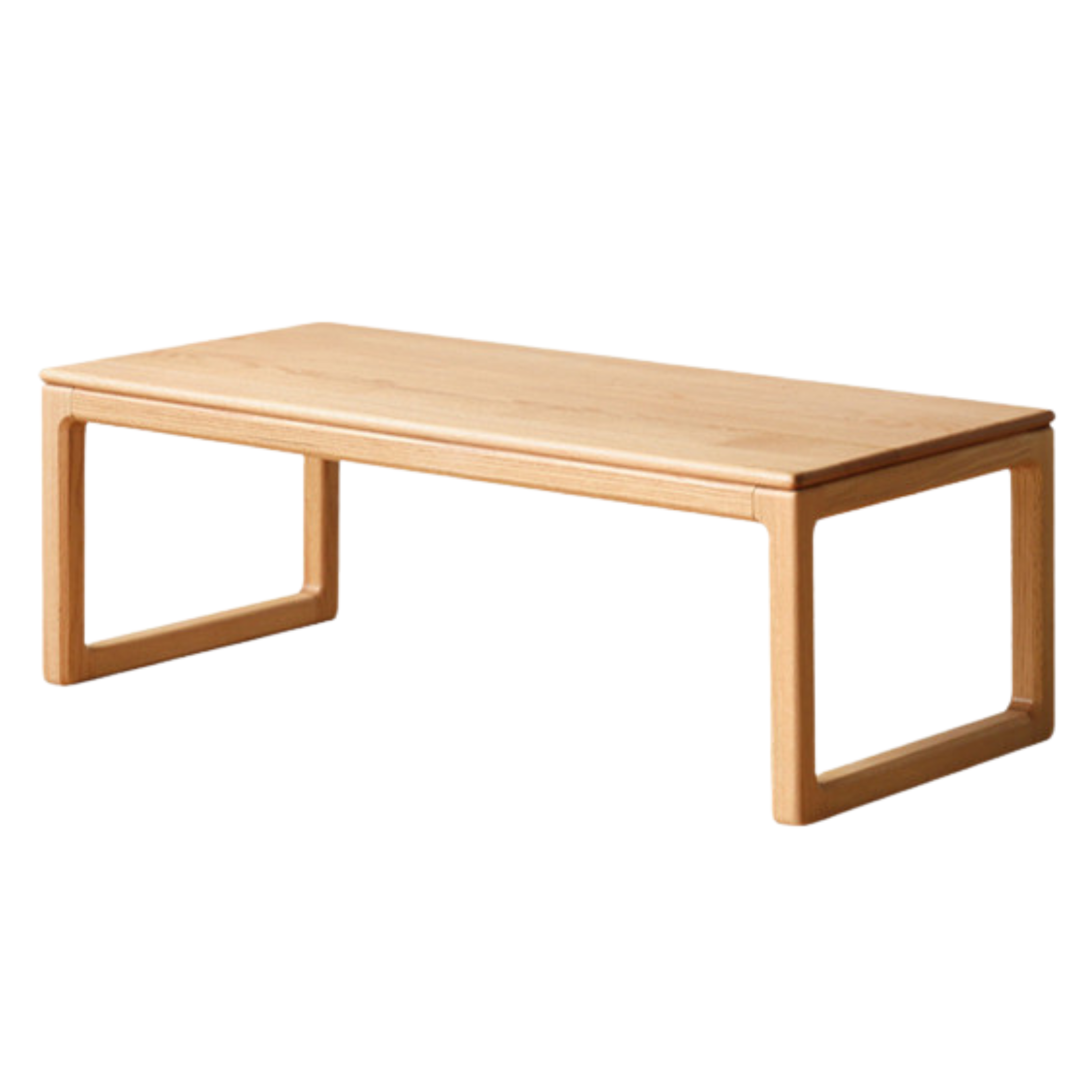 Premium Solid Oak and Ash Wood Tea Table - Handcrafted Rustic Coffee Table for Living Room, Lounge, or Patio - Perfect for Tea Time, Reading, and Relaxation