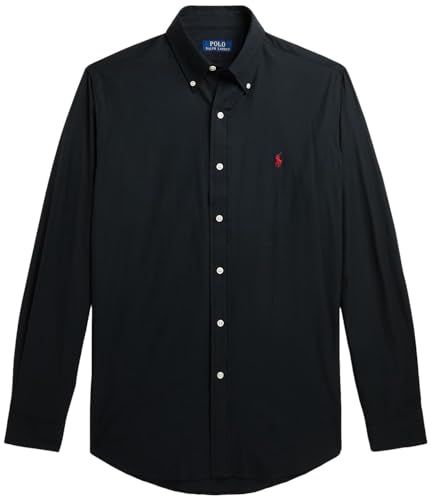 Polo Black With Red Pony