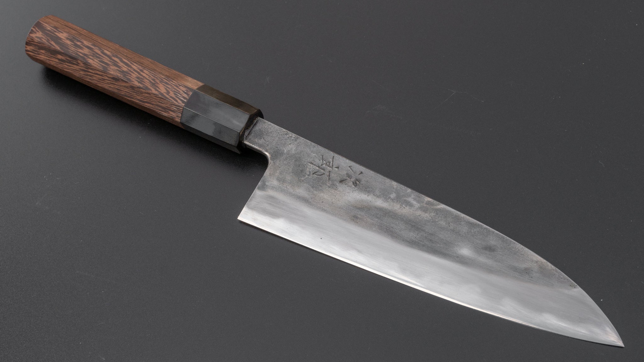 Jiro Tsuchime Petty Knife 150mm - Japanese High Carbon Steel Blade with Taihei Tagayasan Handle (#092) - Perfect for Home Chefs & Professional Sushi Preparation