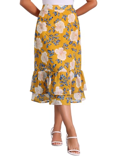 Dark Yellow-floral