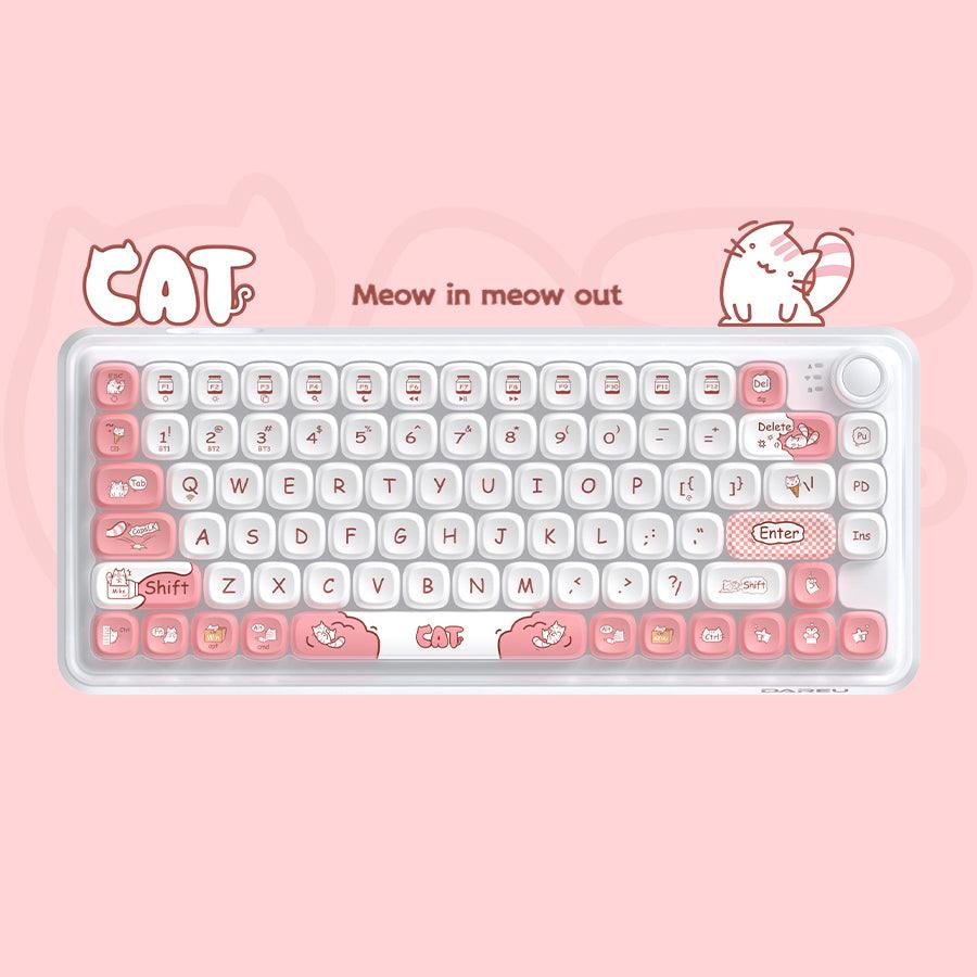 white pink