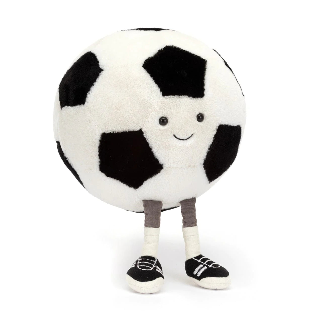 Funny Smiling Soccer Ball - Amuseables Sports Ball for Gifts, Decor & Play - Perfect for Soccer Fans, Kids Room & Game Day Decorations