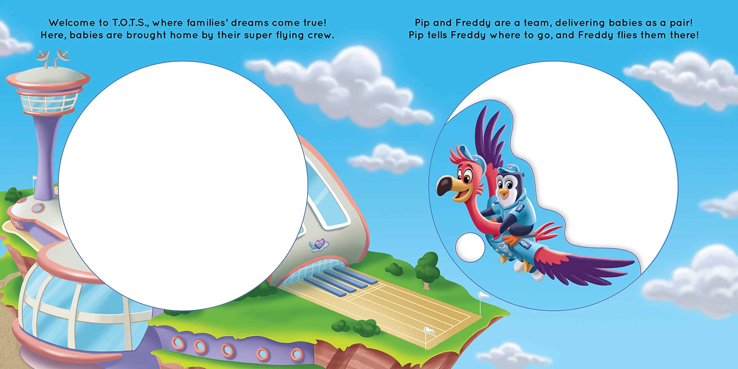 Disney Junior T.O.T.S. Time to Fly! Spin Arounds Toy - Fun Interactive Flying Game for Kids, Perfect for Indoor Play & Birthday Gifts