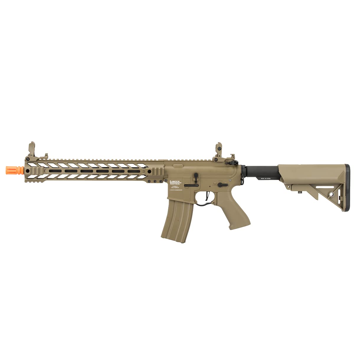 Lancer Tactical Proline Full Metal M4 ETU & Mosfet Enforcer Battle Hawk 14